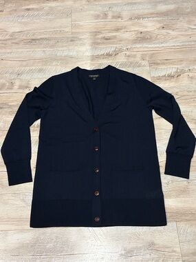 Banana Republic Navy V Neck Cardigan